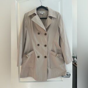 Via Spiga Women's Beige Trench Coat